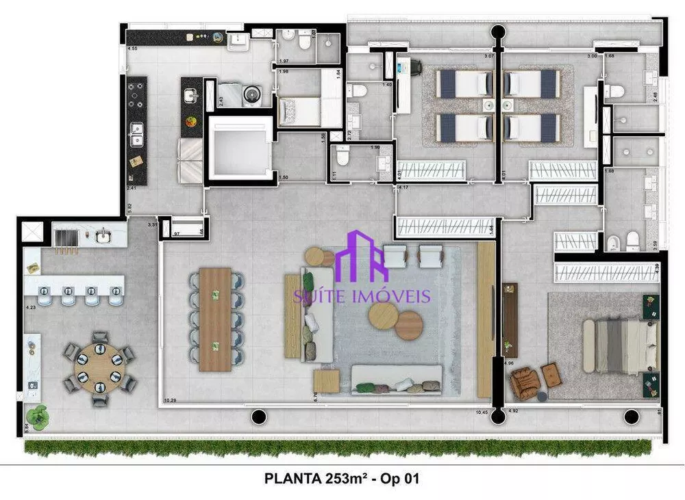 Apartamento, 3 quartos, 252 m² - Foto 4