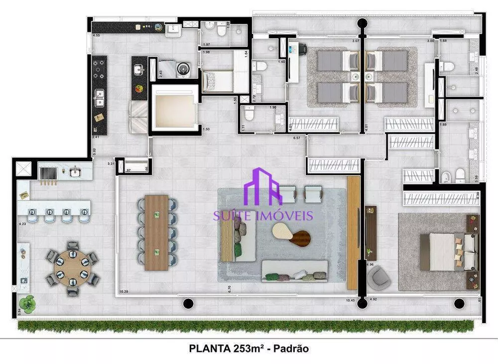 Apartamento, 3 quartos, 252 m² - Foto 8