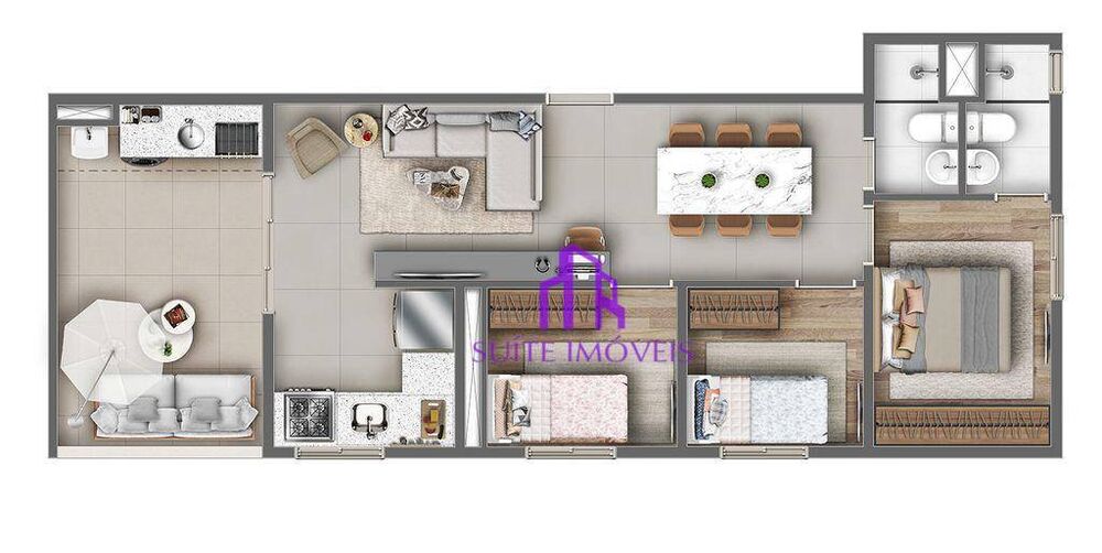 Apartamento, 2 quartos, 60 m² - Foto 16