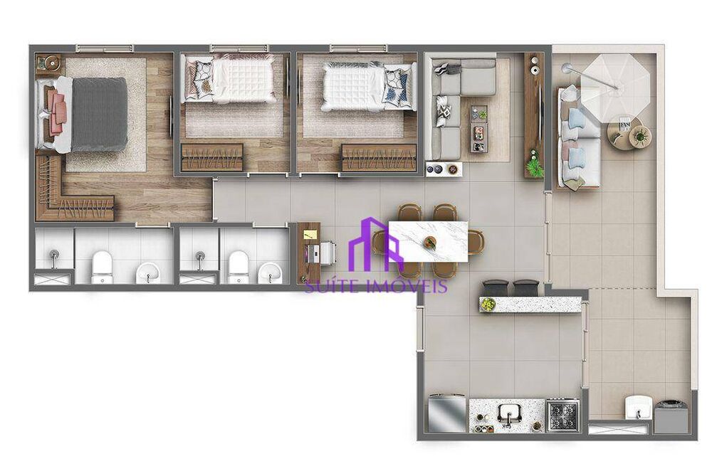 Apartamento, 2 quartos, 60 m² - Foto 10
