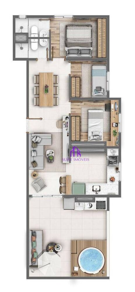 Apartamento, 3 quartos, 127 m² - Foto 10