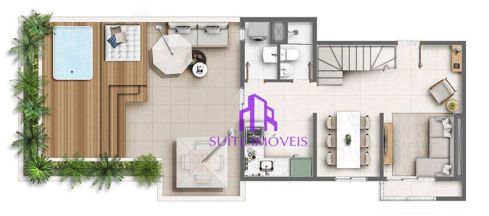 Apartamento, 3 quartos, 127 m² - Foto 2
