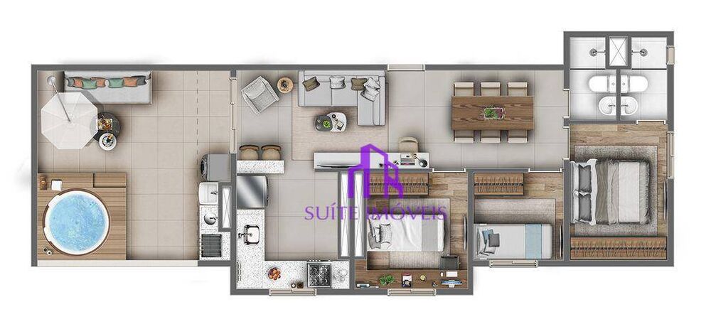 Cobertura, 3 quartos, 70 m² - Foto 19