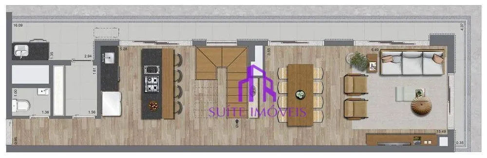Apartamento, 4 quartos, 161 m² - Foto 2