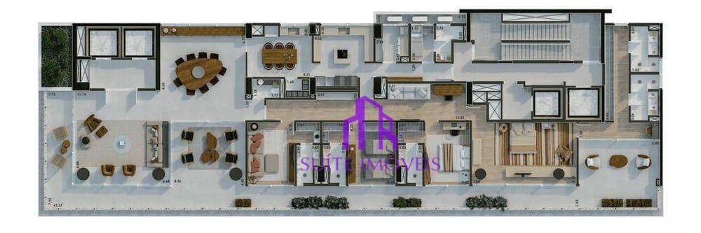 Apartamento, 4 quartos, 479 m² - Foto 1