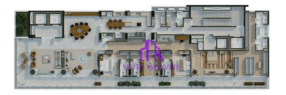 Apartamento, 4 quartos, 479 m² - Foto 2