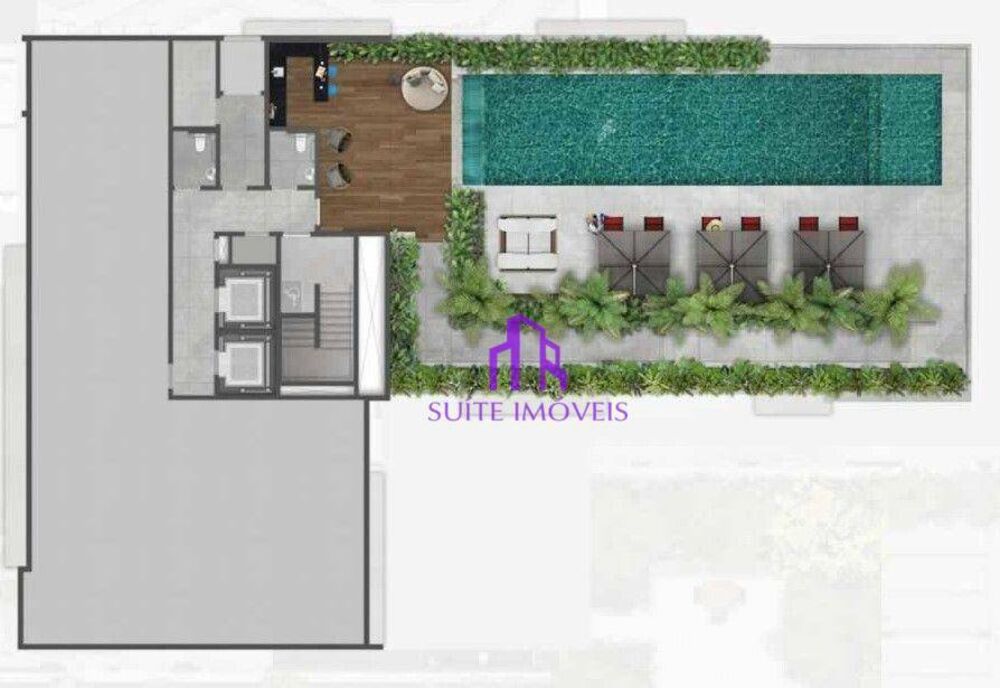 Apartamento, 1 quarto, 39 m² - Foto 2