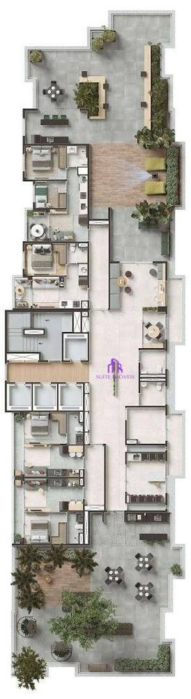 Apartamento, 1 quarto, 36 m² - Foto 2
