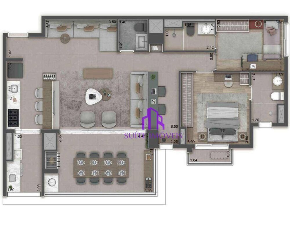 Apartamento, 3 quartos, 110 m² - Foto 6