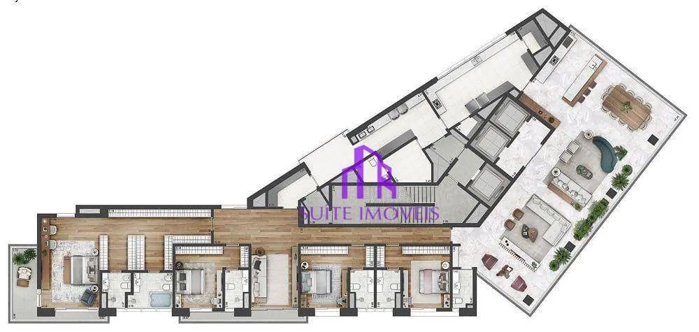 Apartamento, 4 quartos, 472 m² - Foto 1