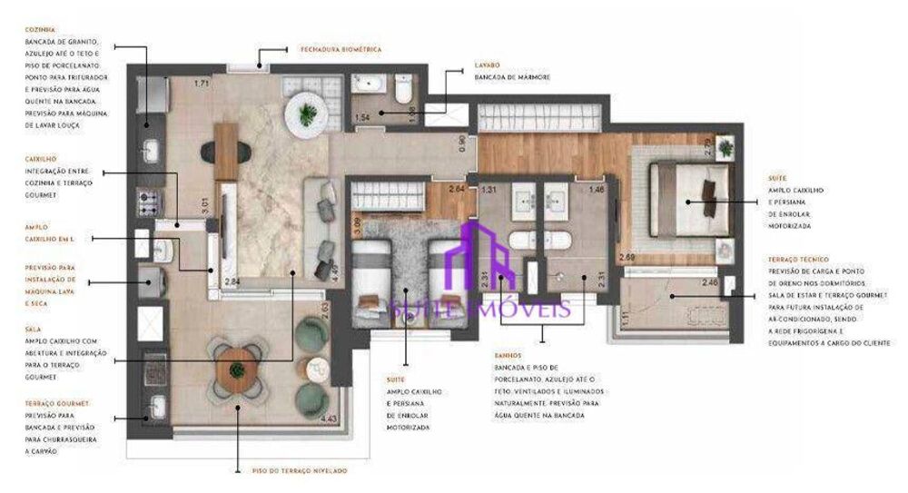 Apartamento, 3 quartos, 200 m² - Foto 4