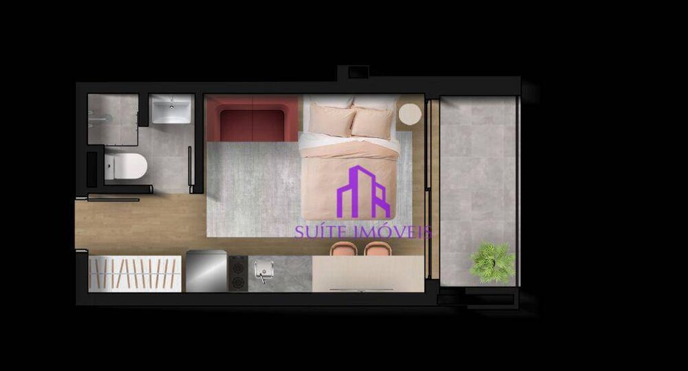 Kitnet-Studio, 24 m² - Foto 11