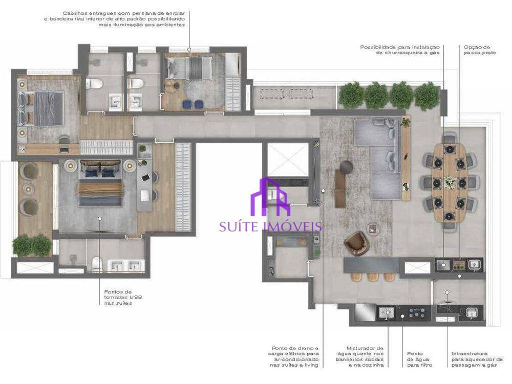 Apartamento, 2 quartos, 87 m² - Foto 6
