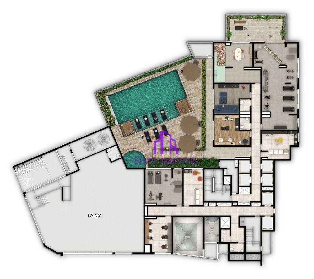 Kitnet-Studio, 31 m² - Foto 1