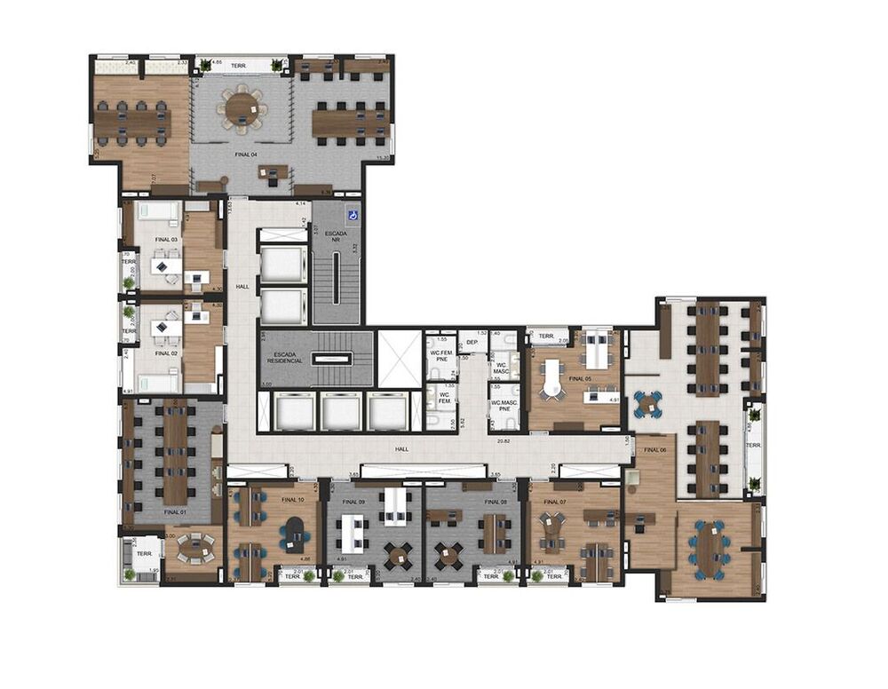 Sala-Conjunto, 111 m² - Foto 1