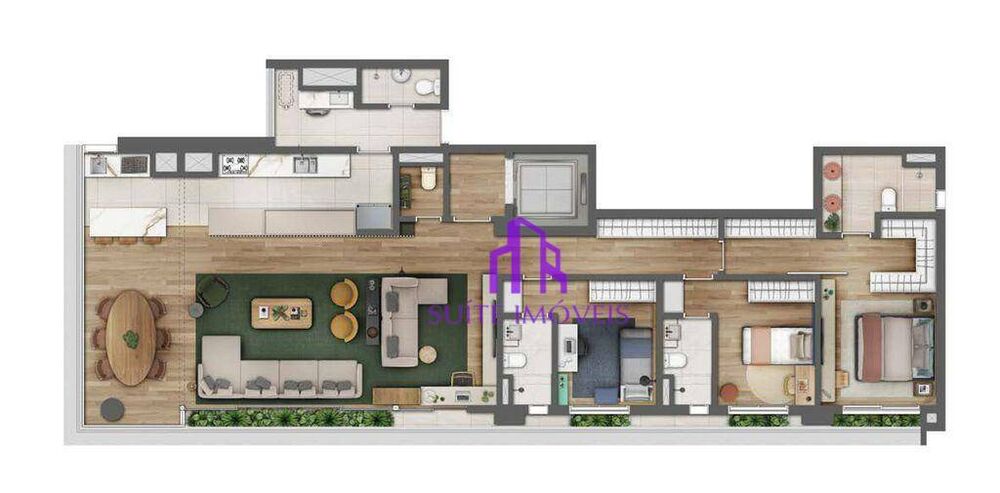 Apartamento, 4 quartos, 165 m² - Foto 22