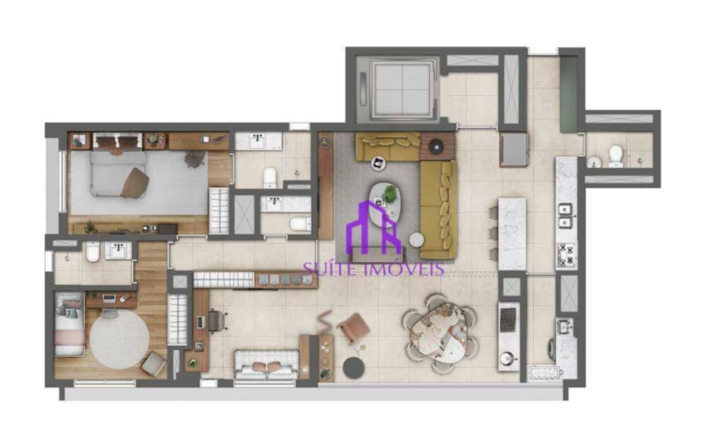 Apartamento, 4 quartos, 165 m² - Foto 26
