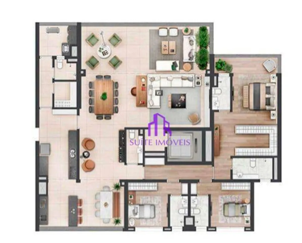 Apartamento, 4 quartos, 396 m² - Foto 2