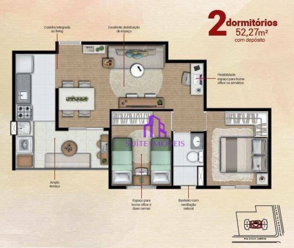 Apartamento, 2 quartos, 71 m² - Foto 13