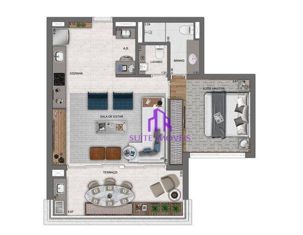 Apartamento, 3 quartos, 140 m² - Foto 14