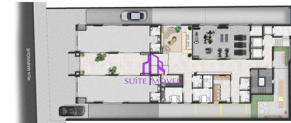Apartamento, 2 quartos, 43 m² - Foto 3