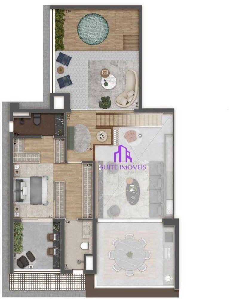 Apartamento, 3 quartos, 132 m² - Foto 2