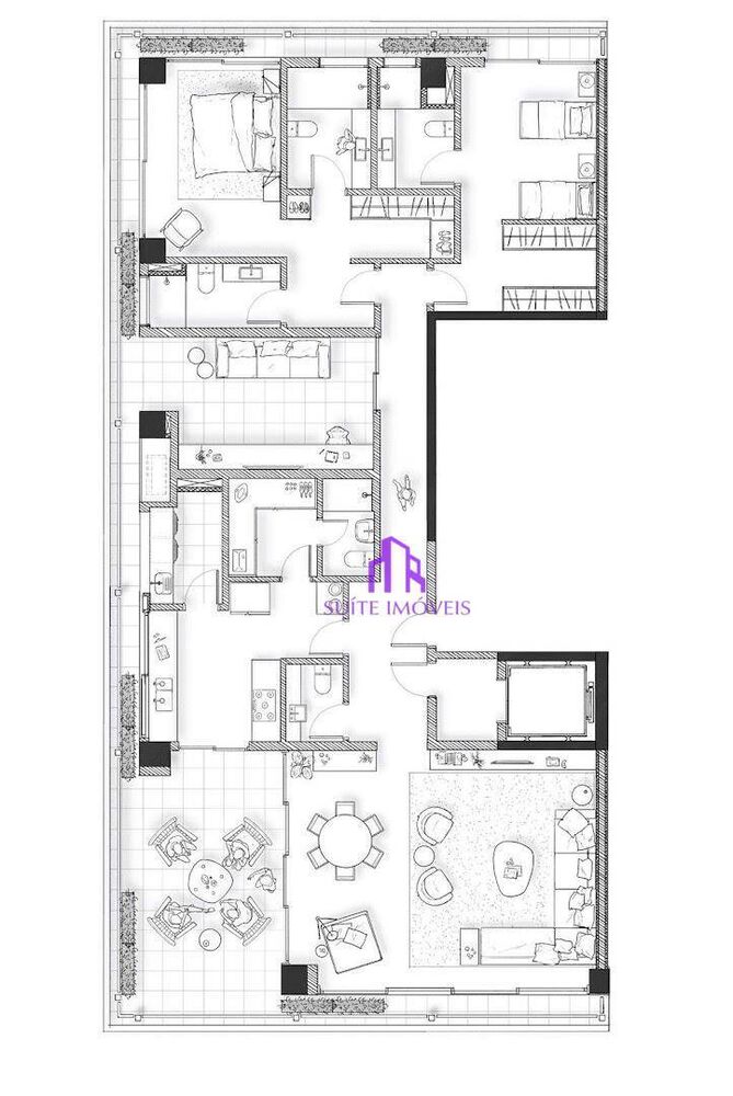 Apartamento, 2 quartos, 250 m² - Foto 1