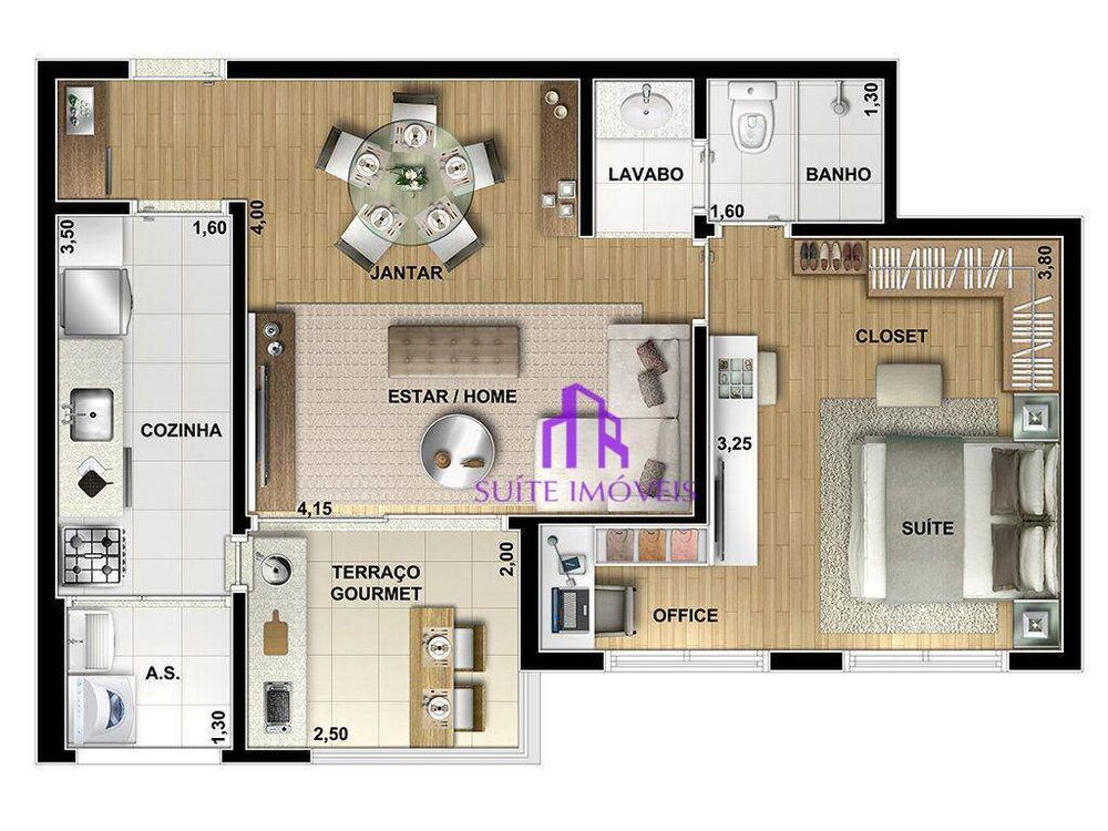 Cobertura, 3 quartos, 152 m² - Foto 8