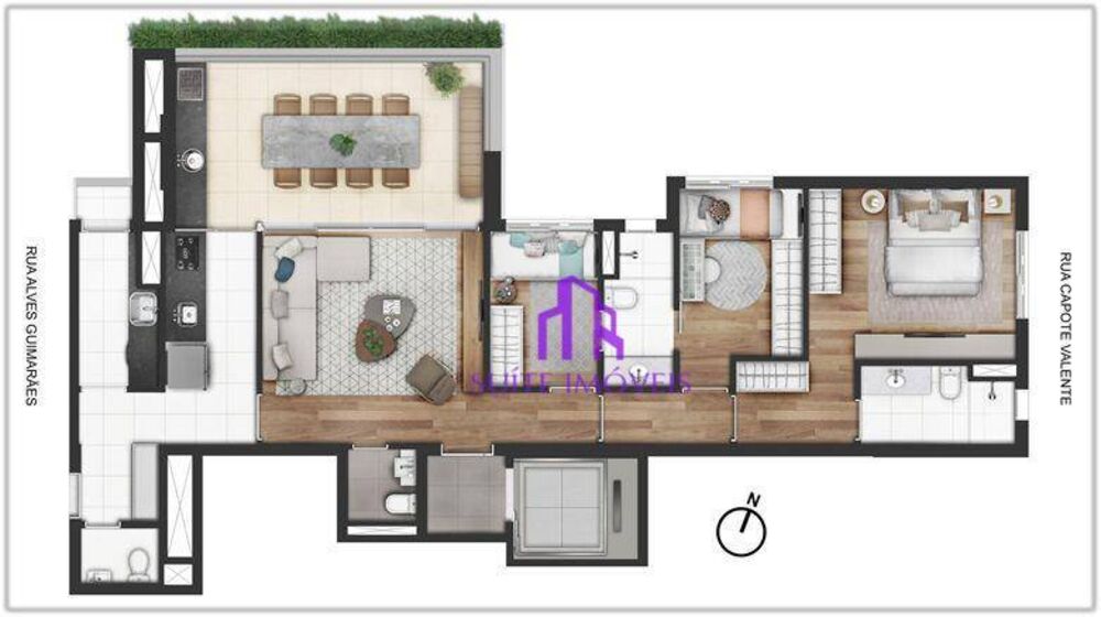 Apartamento, 2 quartos, 127 m² - Foto 41