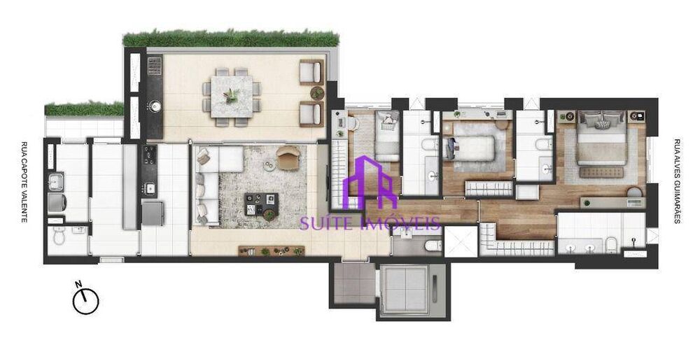 Apartamento, 2 quartos, 127 m² - Foto 38