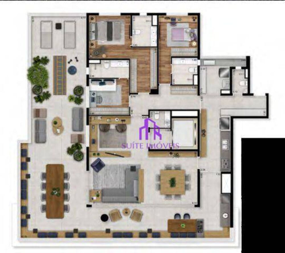 Apartamento, 3 quartos, 140 m² - Foto 12
