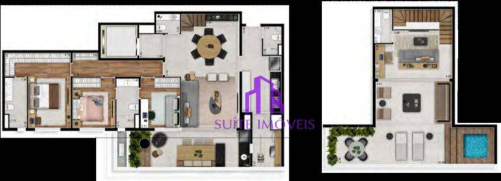 Apartamento, 3 quartos, 140 m² - Foto 5
