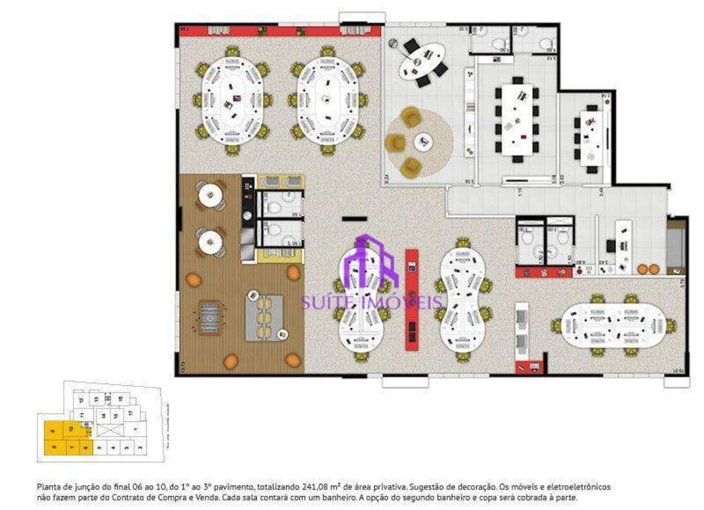 Sala-Conjunto, 67 m² - Foto 2
