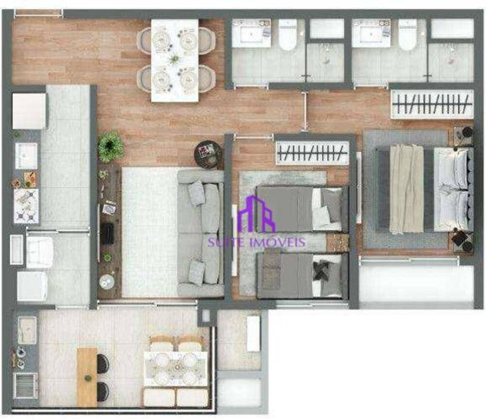 Apartamento, 3 quartos, 147 m² - Foto 15