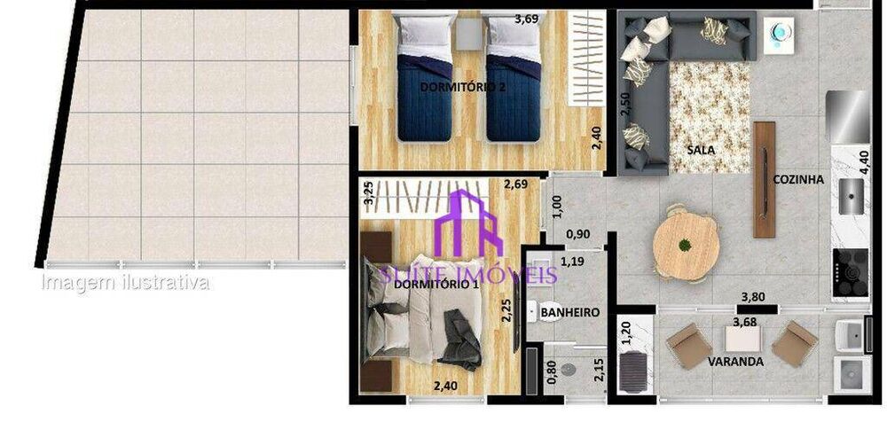 Apartamento, 2 quartos, 115 m² - Foto 13