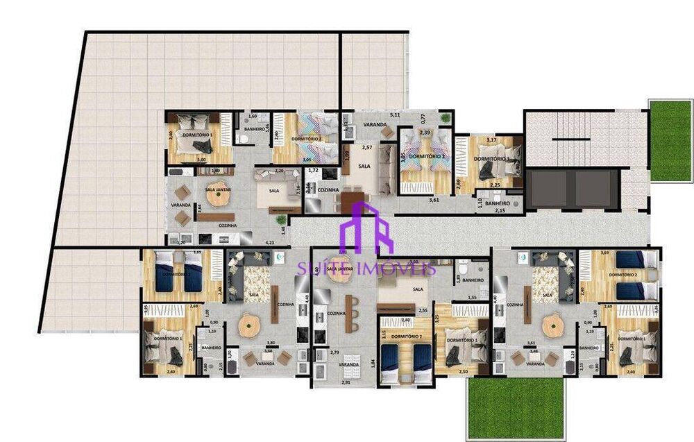 Apartamento, 2 quartos, 115 m² - Foto 7