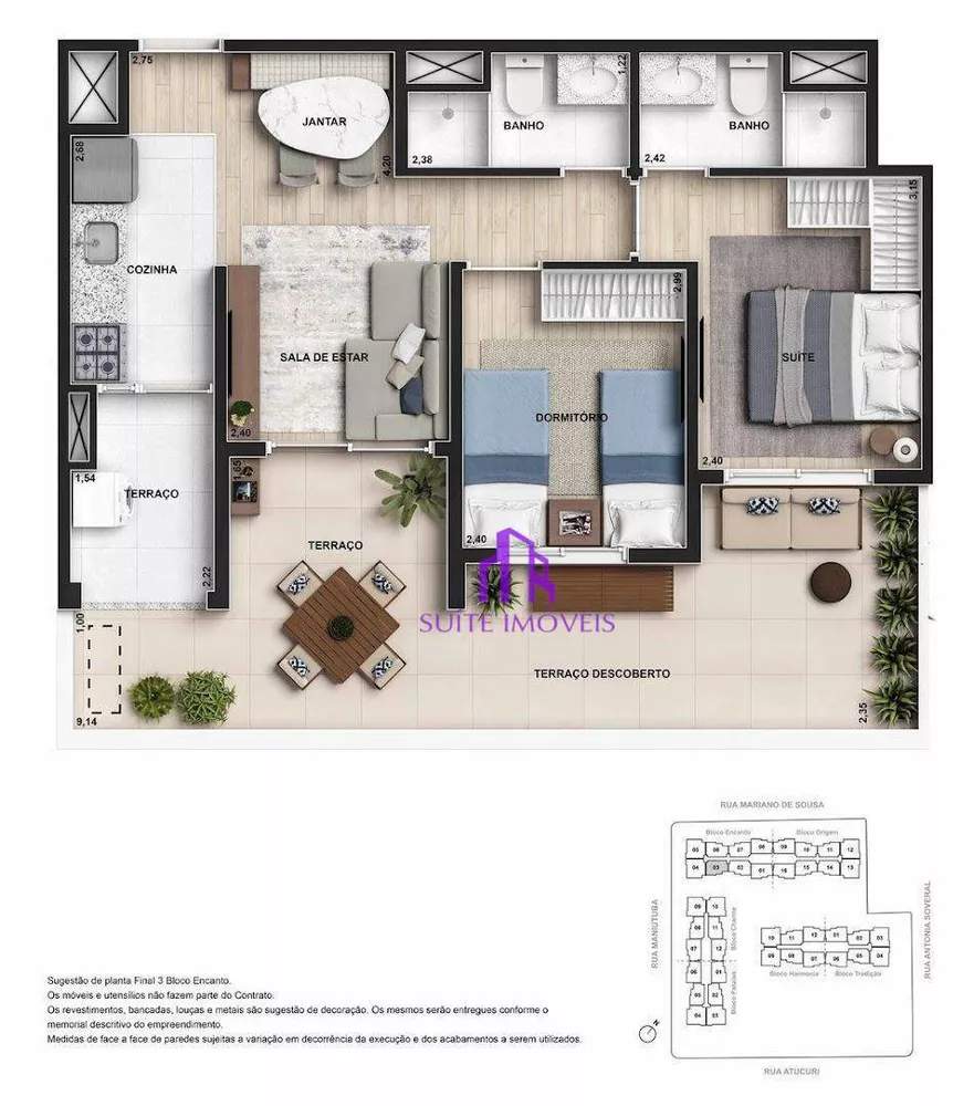 Apartamento, 2 quartos, 62 m² - Foto 4