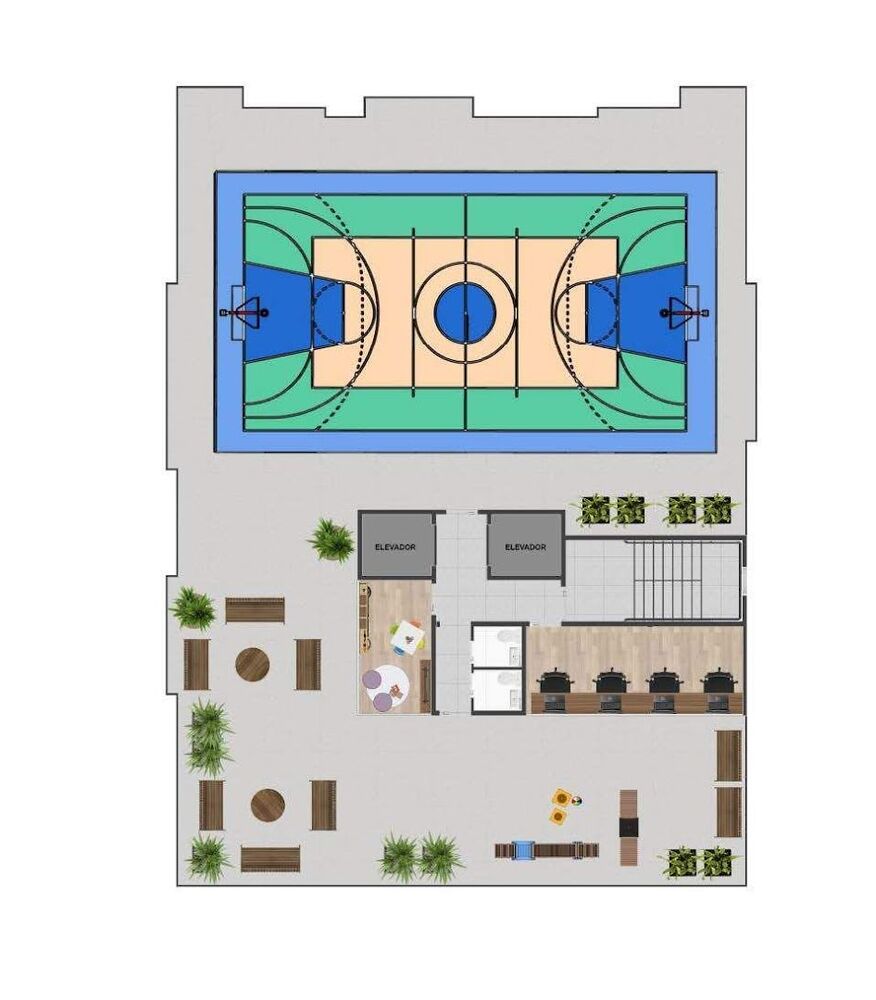 Apartamento, 1 quarto, 42 m² - Foto 1