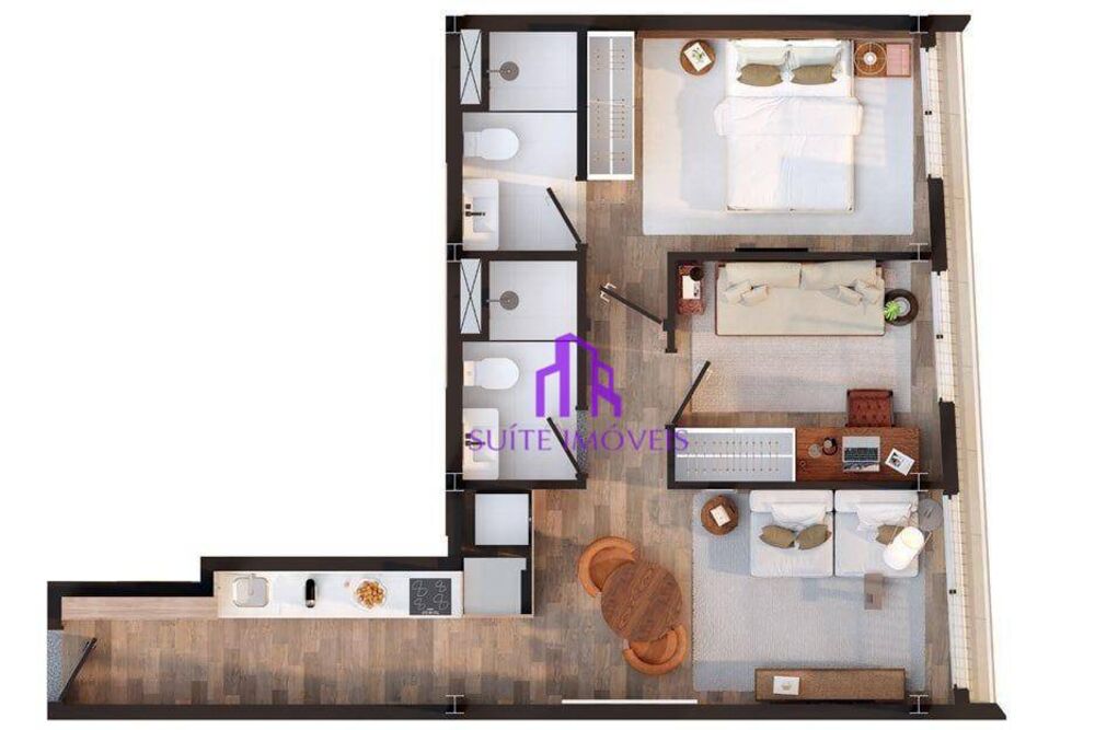 Apartamento, 2 quartos, 41 m² - Foto 10