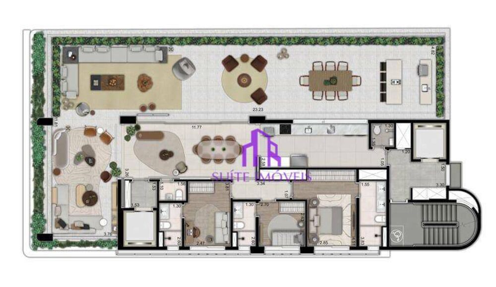Apartamento, 3 quartos, 272 m² - Foto 16
