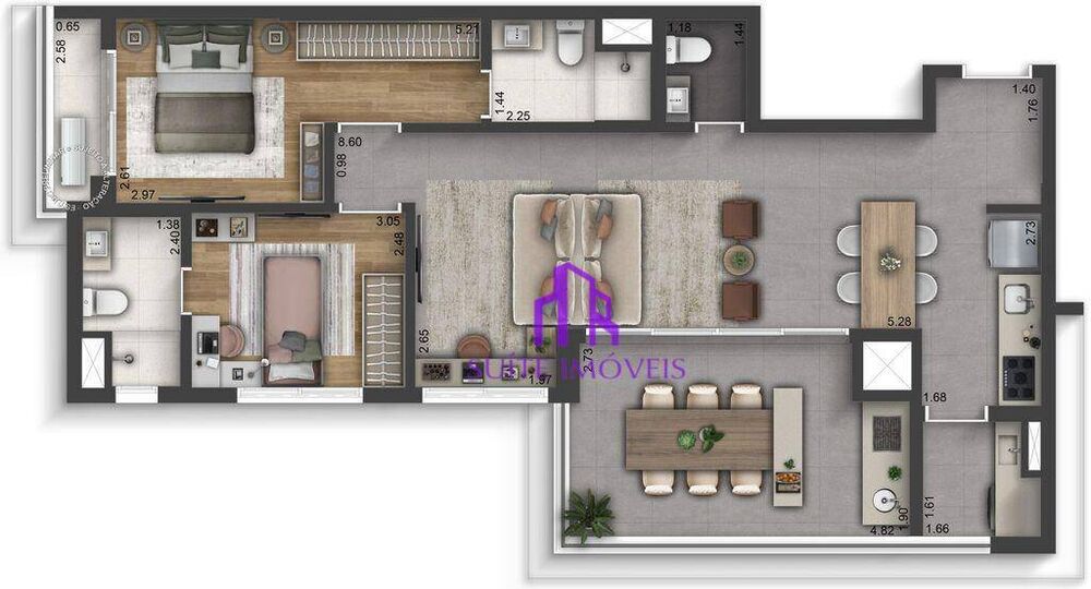 Apartamento, 3 quartos, 137 m² - Foto 5