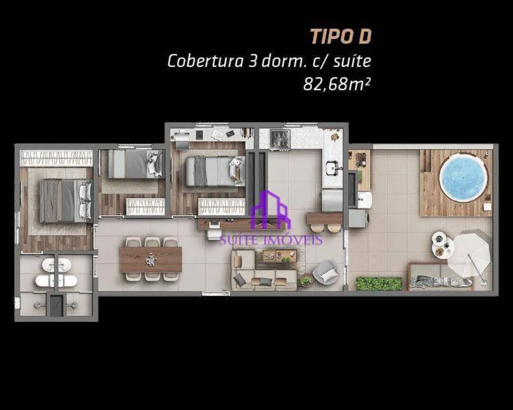 Apartamento, 3 quartos, 129 m² - Foto 4