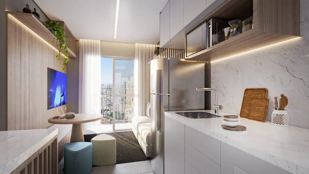 Apartamento, 2 quartos, 33 m² - Foto 3