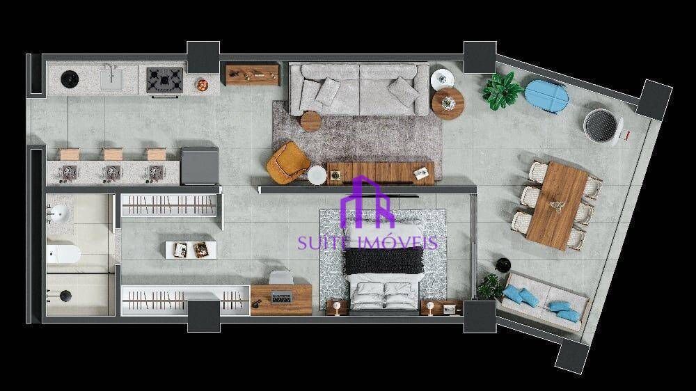 Apartamento, 1 quarto, 74 m² - Foto 44