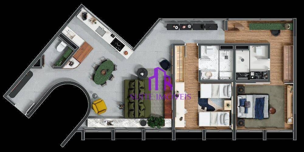 Apartamento, 1 quarto, 74 m² - Foto 41