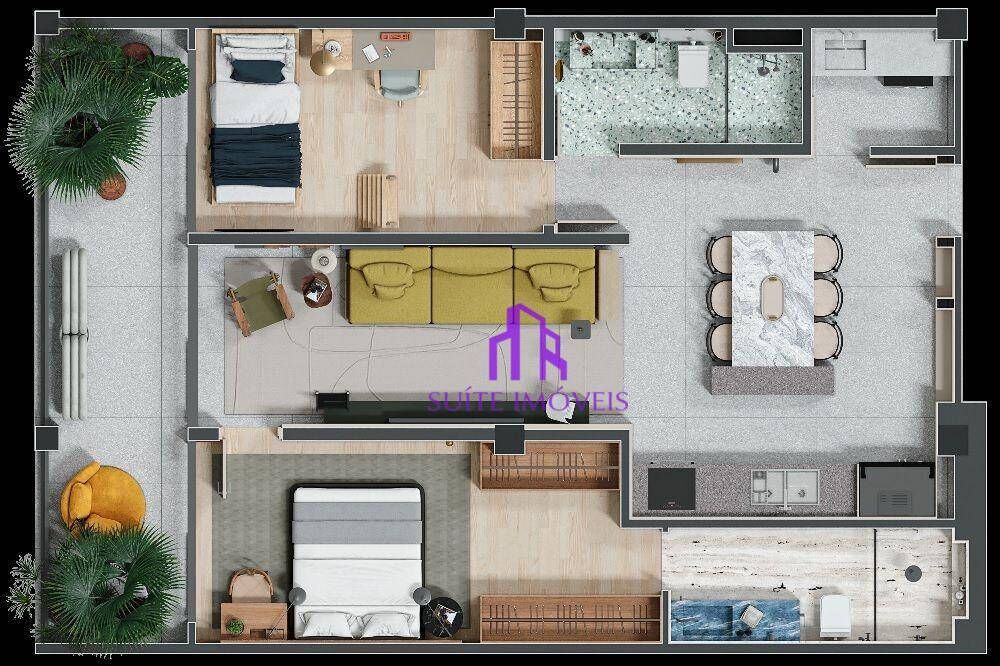 Apartamento, 1 quarto, 74 m² - Foto 46