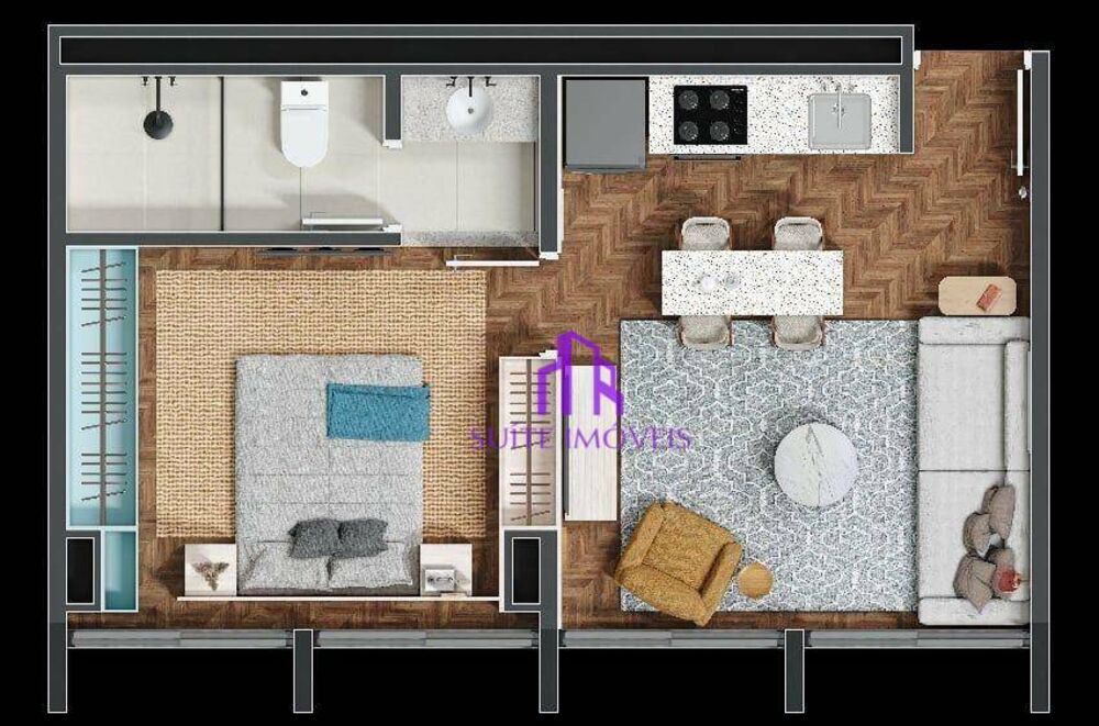 Apartamento, 1 quarto, 74 m² - Foto 48