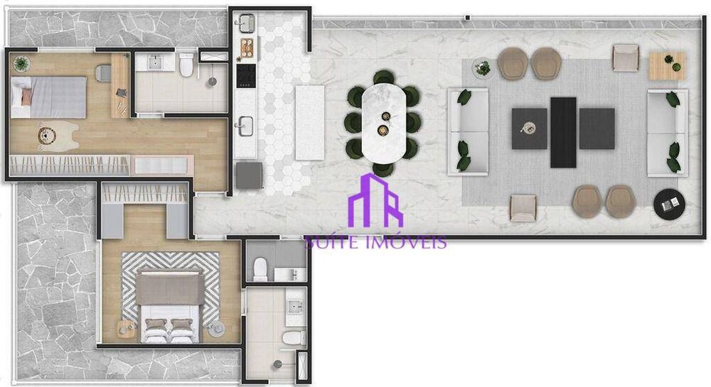 Apartamento, 2 quartos, 82 m² - Foto 9