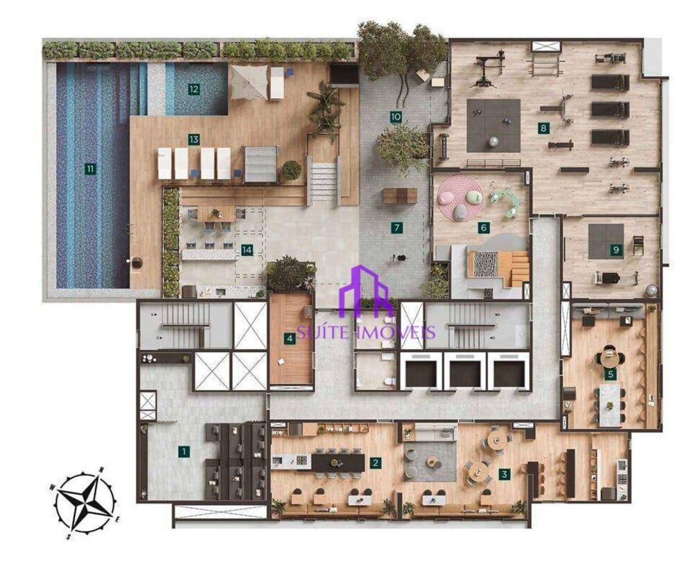 Apartamento, 2 quartos, 37 m² - Foto 1