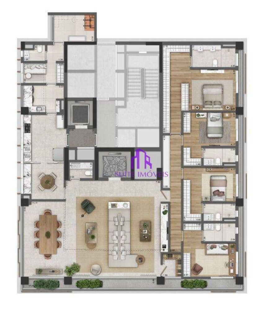 Apartamento, 3 quartos, 288 m² - Foto 10